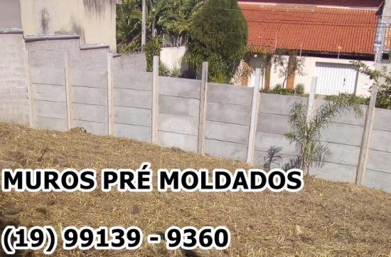 Reforma e construção de muros pré moldados em Campinas e região